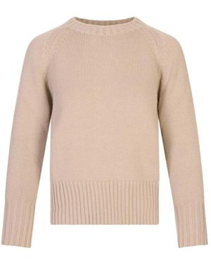 Fedeli Round-Neck Knitwear - Neutro