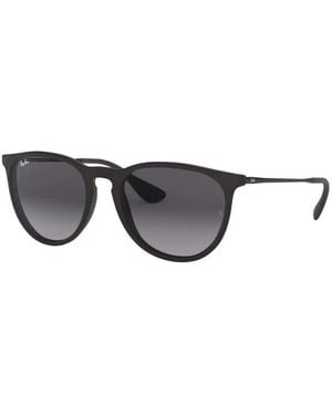 Ray-Ban Erika Sonnenbrille - Schwarz