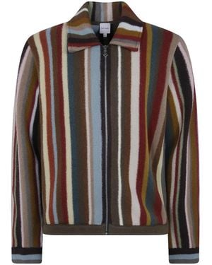 Paul Smith Cardigan Zip Thru - Braun