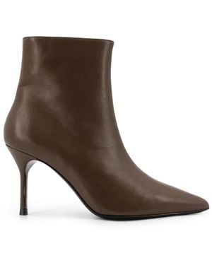 STAUD Schoenen ,Bruin ,Leer Sebastian Ankle Boot