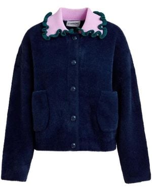 Essentiel Antwerp Jardener Strickjacke - Blau