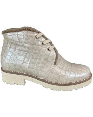 Pitillos Lace-Up Boots - Gris