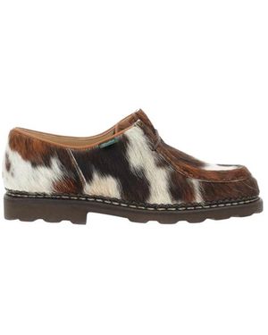 Paraboot Schoenen ,Veelkleurig ,Leer Laced Moccasin - Bruin