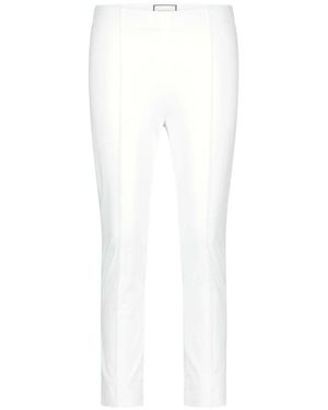 Seductive Slim Fit Capri Broek - Wit