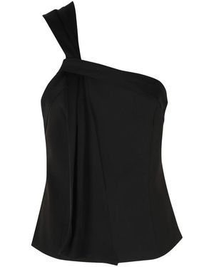 FEDERICA TOSI Sleeveless Tops - Black