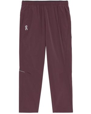 On Shoes Slim-Fit Trousers - Viola