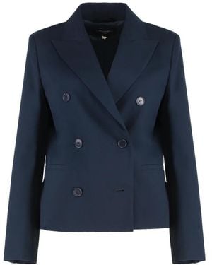 Weekend by Maxmara Blazers - Blue