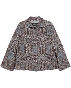 Etro Tweed Jackets - Grigio
