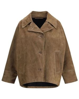 Salvatore Santoro Leather Jackets - Verde