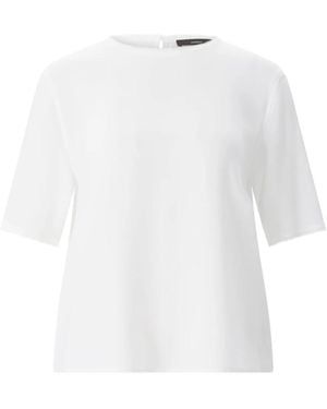 Windsor. Overhemden ,Wit ,Blouse Met Franjes