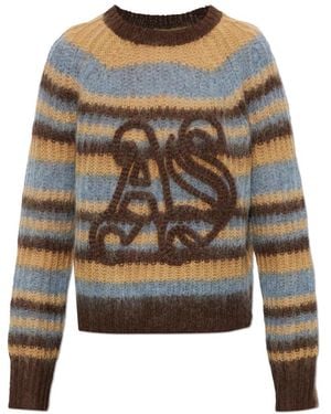 AllSaints Round-Neck Knitwear - Gris
