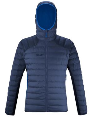Millet Dunkles Denim Warme Hoodie - Blau