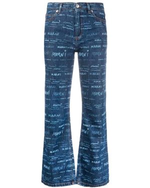 Marni Flare Jeans - Blue