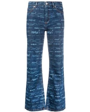 Marni Flared Jeans - Blauw