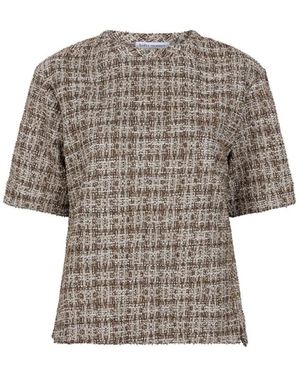 Lofty Manner Truien & Vesten ,Veelkleurig ,Rondgebreide Trui - Grijs