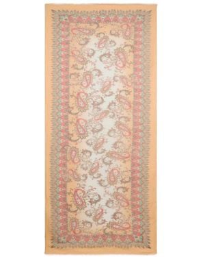Etro Floral Paisley Schal - Braun