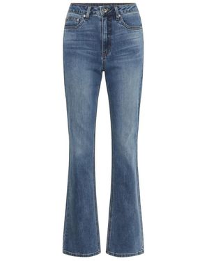 Gestuz Boot-Cut Jeans - Azul