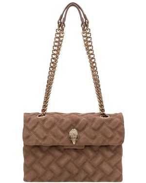 Kurt Geiger Leren Kensington Tas - Bruin
