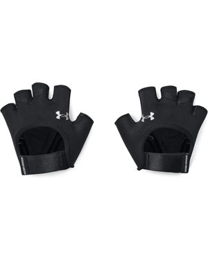 Under Armour Trainingshandschuhe Halbfinger Schwarz