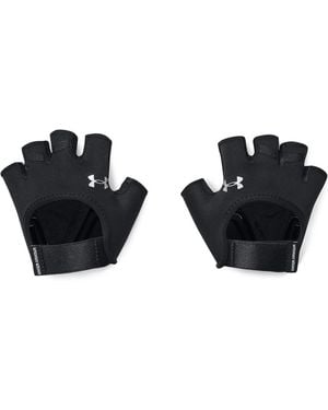 Under Armour Accessoires ,Zwart ,Polyester Training Handschoenen Halve Vinger Zwart