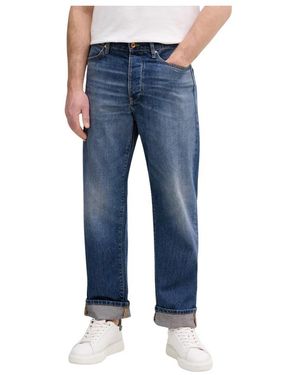 Benetton Straight Jeans - Blu