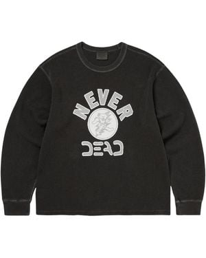 thisisneverthat Gd Overdyed Waffle/S - Zwart