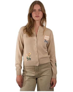 Max Mara Truien & Vesten ,Katoen Truien - Bruin