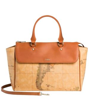 Alviero Martini 1A Classe Braune Schultertaschen Cd0906