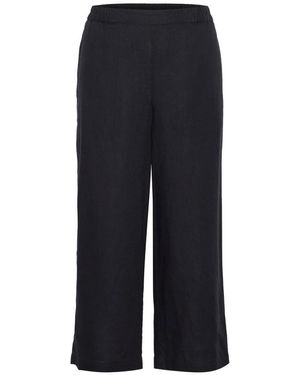 Part Two Wide Trousers - Negro