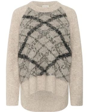 Part Two Round-Neck Knitwear - Gris