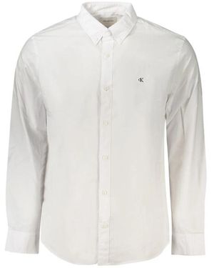 Calvin Klein Casual Shirts - Blanco