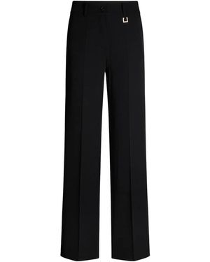 Joop! Elastische Logo-Gürtel Hose - Schwarz