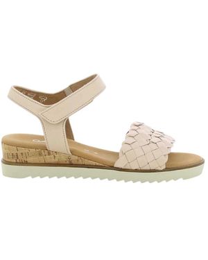 Gabor Schoenen ,Roze ,Sandalen - Wit