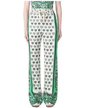 RED Valentino Wide Pants - Green
