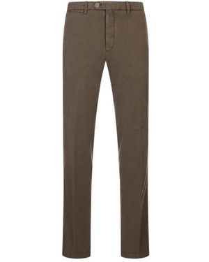 Kiton Chino Broek - Bruin