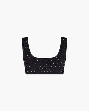 ANDAMANE Sleeveless Tops - Black