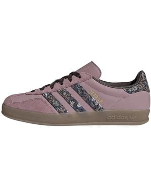 adidas Fitness ,Roze ,Leer Gazelle Indoor - Bruin