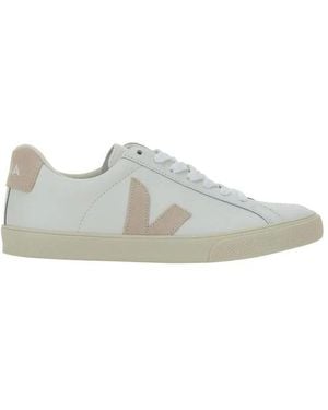 Veja Esplar Kalbsleder Sneakers - Weiß