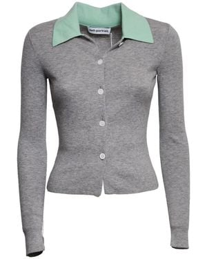 Self-Portrait Cardigans - Grigio