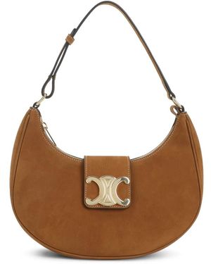Celine Shoulder Bags - Marrón
