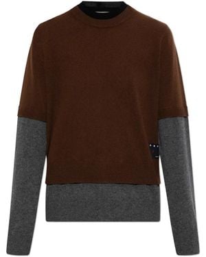 Marni Cashmere Knitwear - Marrone