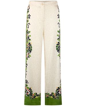 Marc Cain Warri Wide Broeken - Wit