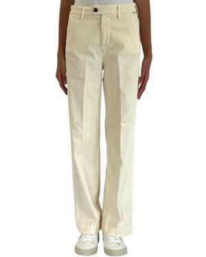 Roy Rogers Straight Trousers - Neutre