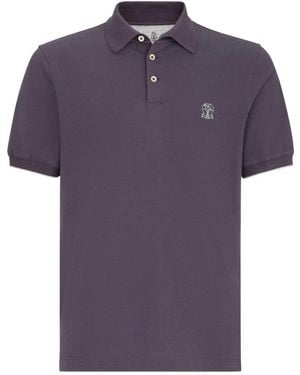 Brunello Cucinelli Polo Shirts - Morado