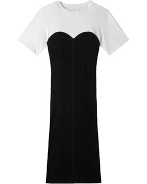 Patrizia Pepe Midi Dresses - Black