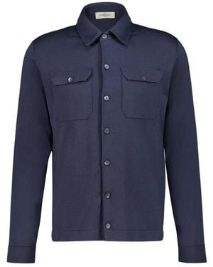 Piacenza 1733 Casual Shirts - Blue