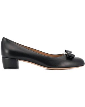Ferragamo Court Shoes - Black