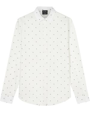 ARMANI EXCHANGE Casual Shirts - Bianco