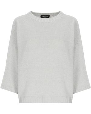 Fabiana Filippi Round-Neck Knitwear - White