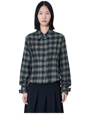 Our Legacy Overhemden ,Veelkleurig ,Shirts - Blauw